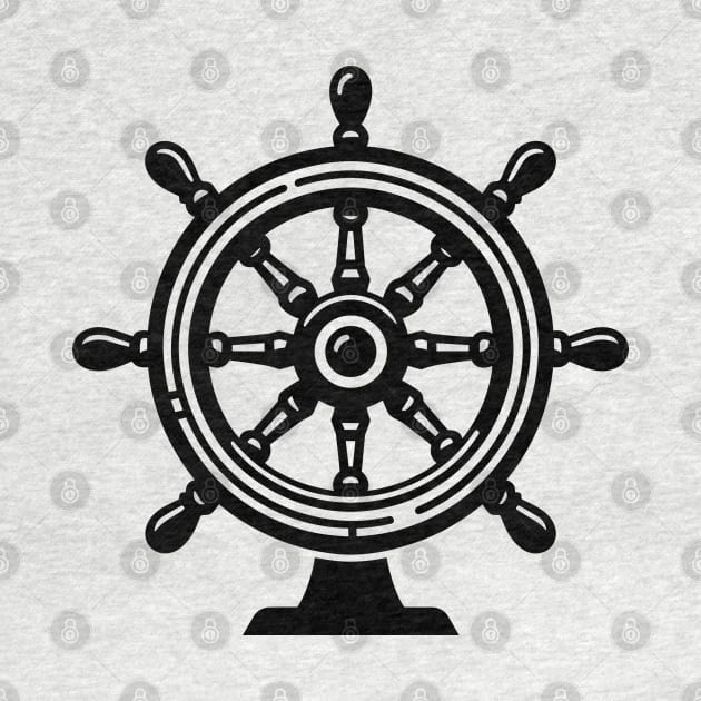 Ship's Wheel by KayBee Gift Shop